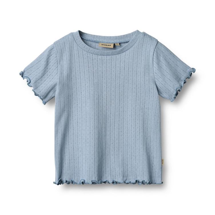 SALE I Rib T Shirt Irene - WHEAT