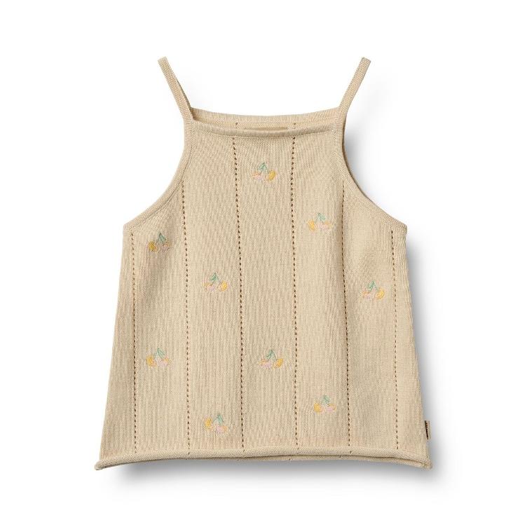 Strick Top Nellie- WHEAT | Letzte Grösse: 152/12Y
