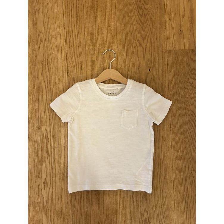 Pre-Loved Name It T-Shirt | Weiss | Kurzarm | Grösse: 104