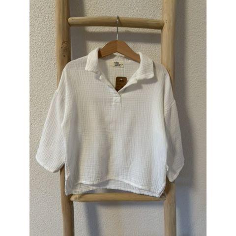 Pre-Loved Sommerhemd von My Little Cozmo | Weiss | Grösse: 3Y