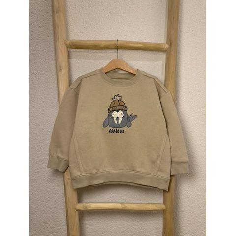 Pre-Loved Sweatshirt von Sfera in Beige I Grösse 98/104