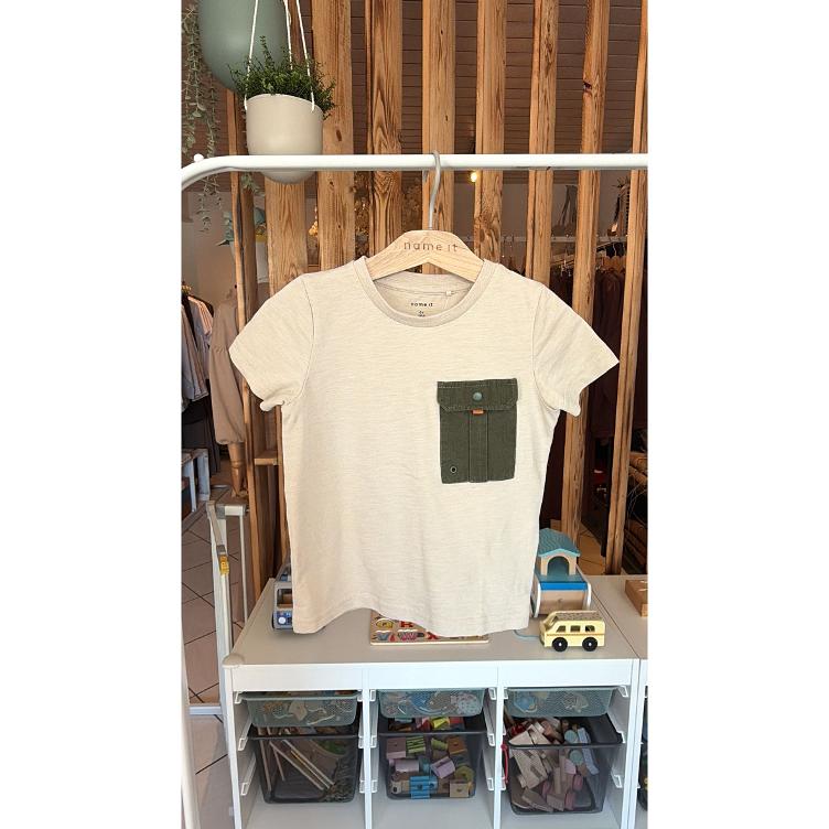 Pre Loved T-Shirt von Name It I Beige I Gr. 104