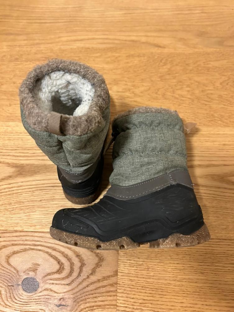 Pre-Loved Winterstiefel von Elefanten | Olive | Grösse: 27 - 1