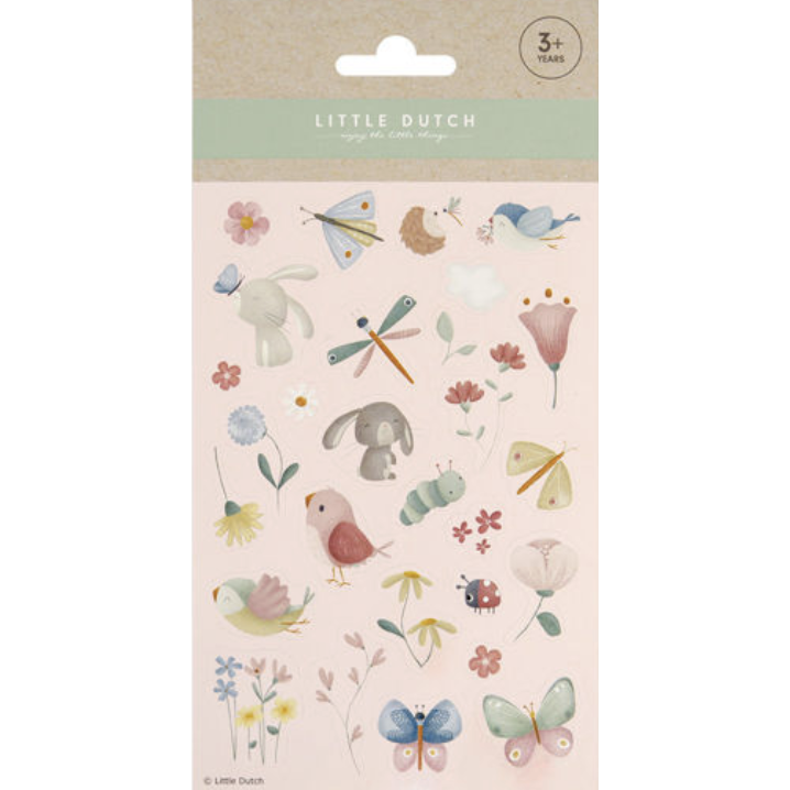 Stickerset – Flowers & Butterflies I Little Dutch