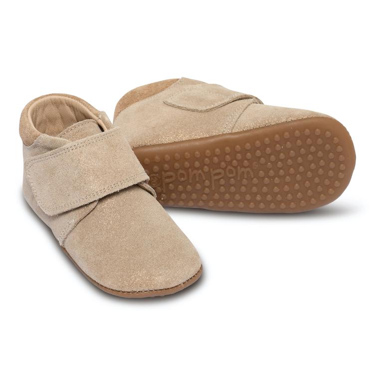 SALE I Beginners™ Velcro `Gold Glitter` Pom Pom