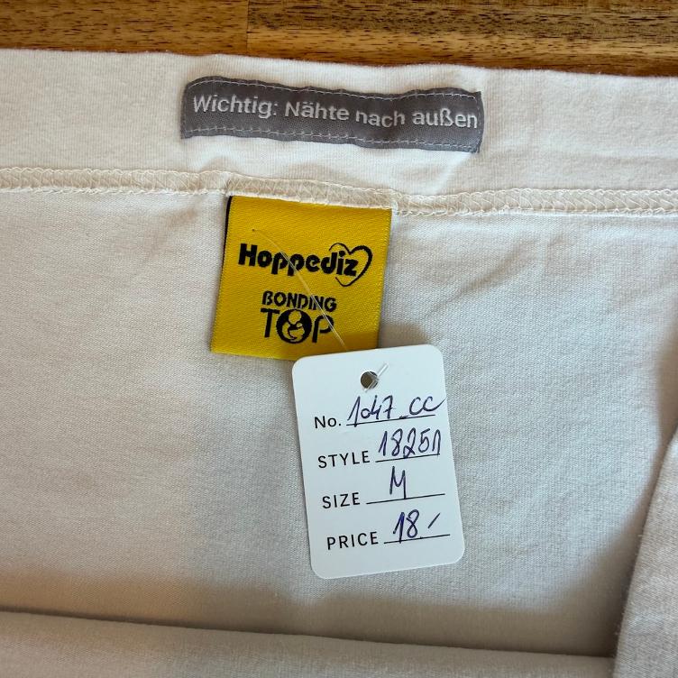 Pre Loved Bonding-Top von Hoppediz I Hellbeige I Gr. M - 1