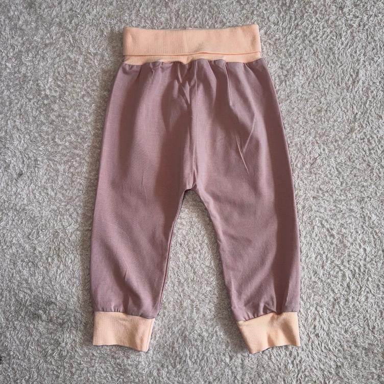 Pre Loved Handmade Balloon-Mitwachshose I Puderrosa I Gr. 86