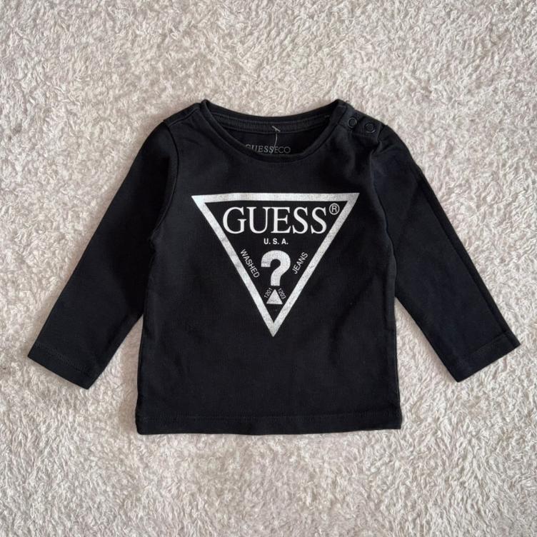 Pre Loved Oberteil von Guess I Schwarz I Gr. 3–6M