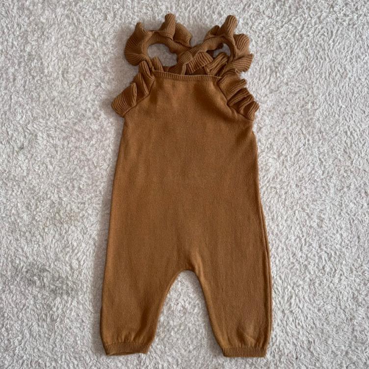 Pre Loved Overall von Lil` Atelier I Braun I Gr. 62