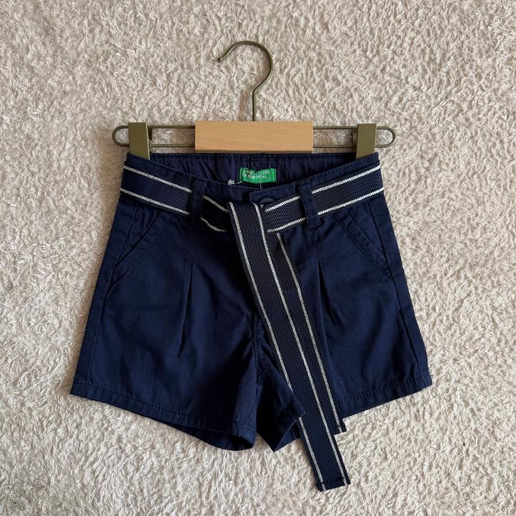 Pre Loved Shorts von United Colors of Benetton I Navy Blau I Gr. 1–2Y