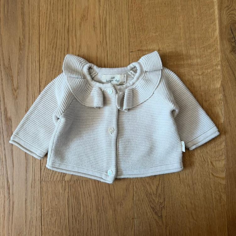 Pre Loved Strickjacke von Konges Sløjd I Cream I Gr. 0–1M