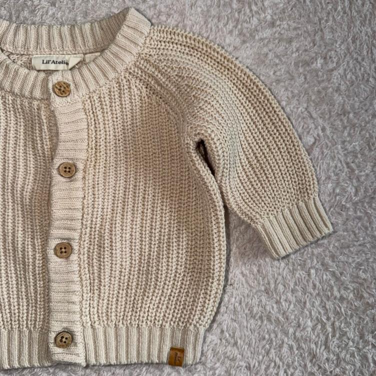 Pre Loved Strickjacke von Lil` Atelier I Zartrosa I Gr. 56 - 0