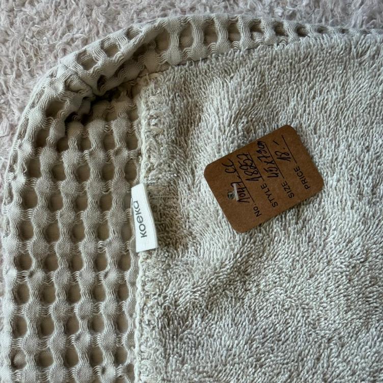 Pre Loved Wickelauflagenbezug von Koeka I Amsterdam Beige I 45 × 73 cm - 1