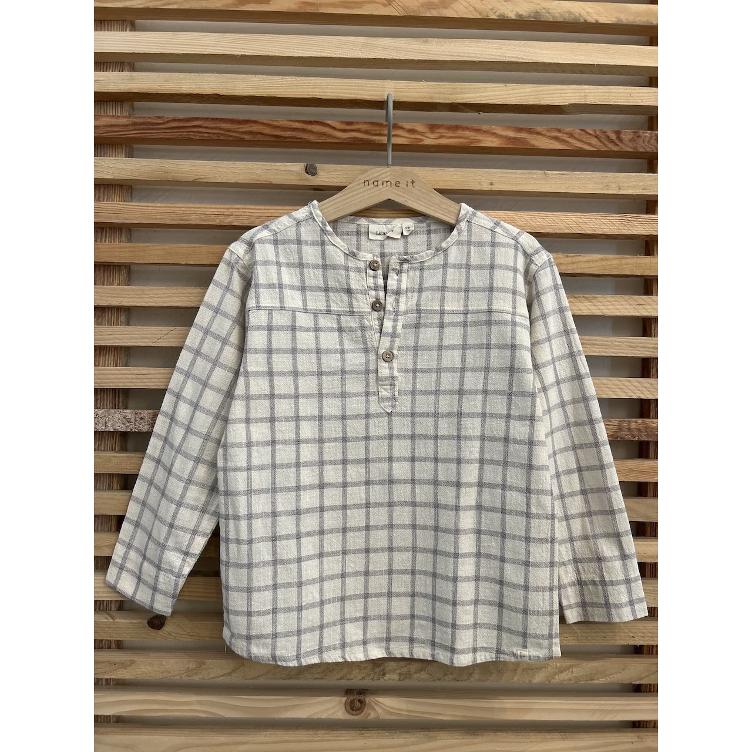 Pre-Loved Lil’ Atelier Kariertes Hemd I Grösse 116 (5–6Y)