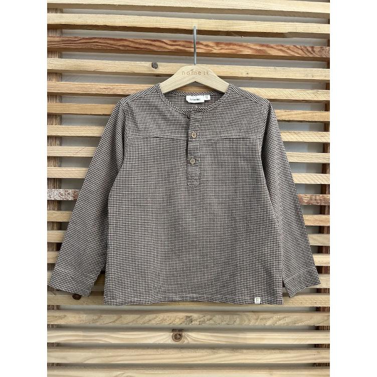 Pre-Loved Lil’ Atelier Kariertes Hemd I Grösse 116 (5–6Y)
