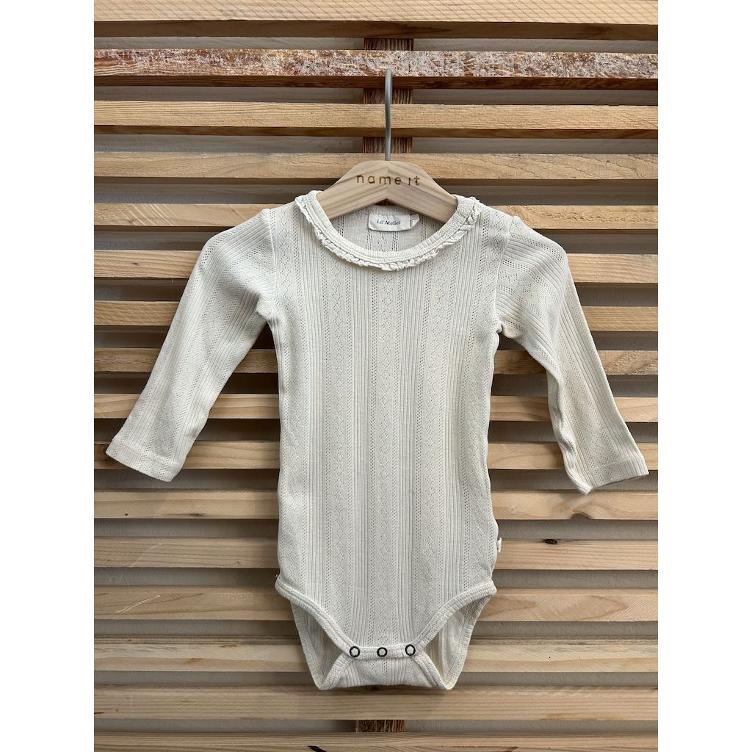 Pre‑Loved Langarm-Body von Lil’ Atelier | Grösse: 74