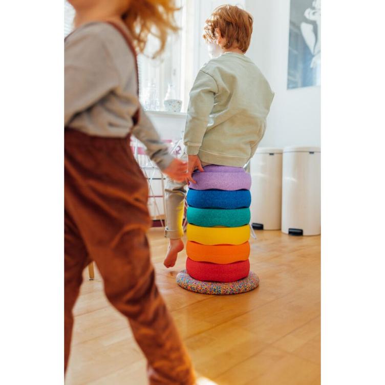 6+1 - Stapelsteine Rainbow Classic - 0