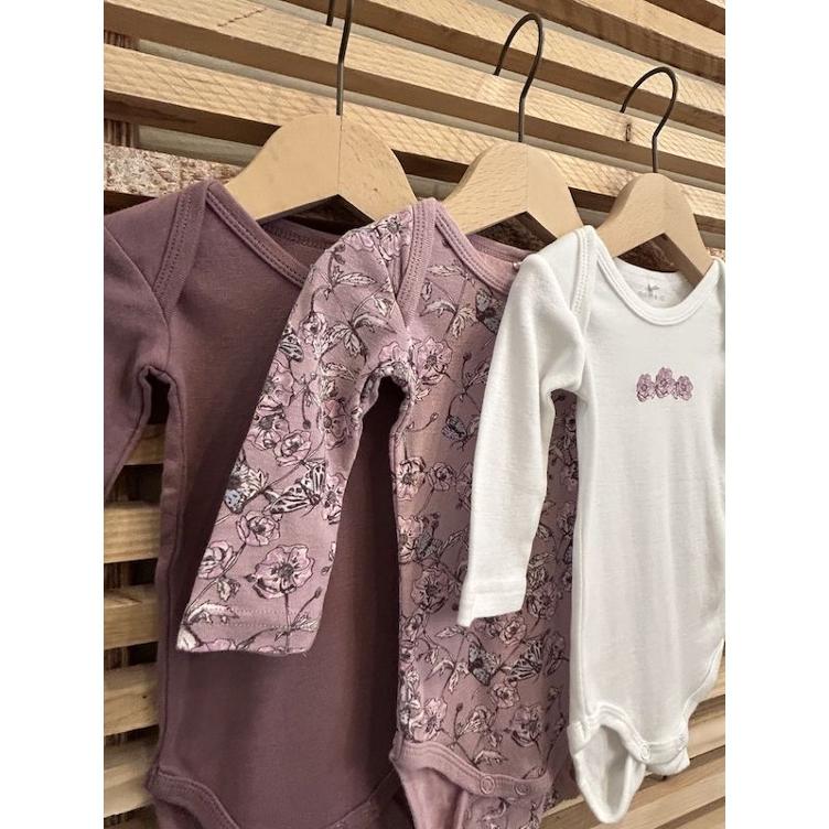 Pre-Loved 3er-Pack Bodys von Name it | Grösse: 68