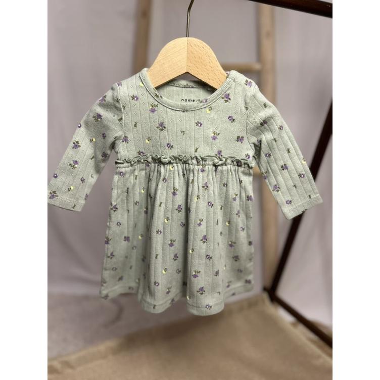 Pre-Loved Baby Kleid mit Blumenprint I Grösse: 56