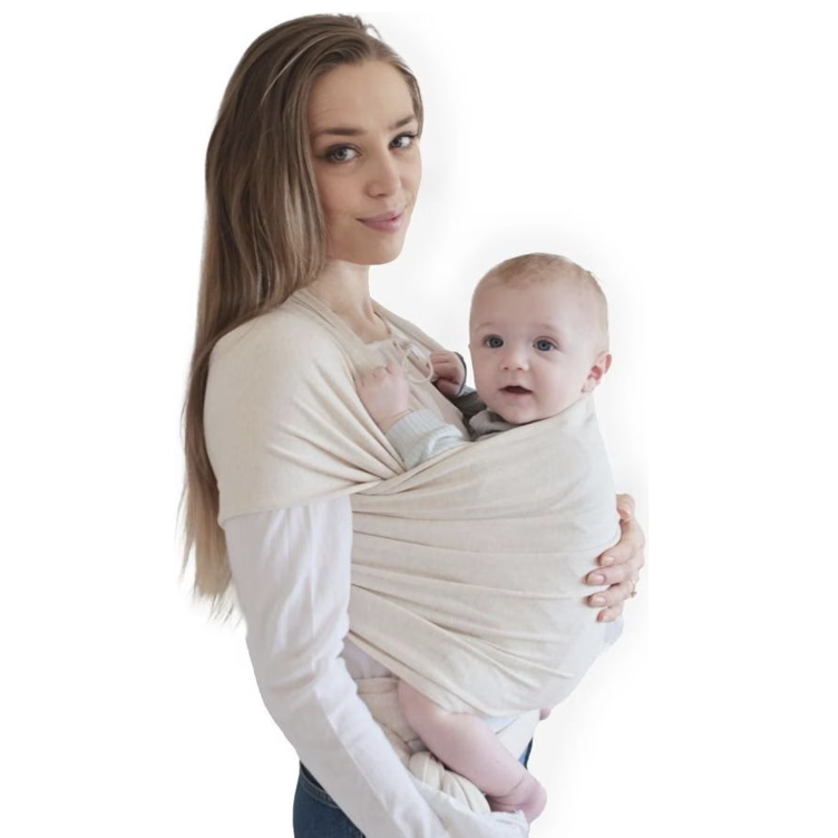 Pre-Loved Babytragetuch von Mushie | Beige | One Size