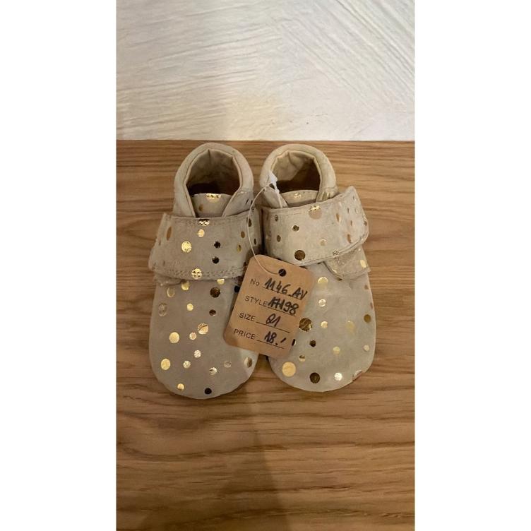 Pre Loved Hausschuhe von Pom Pom I Sandbeige I Gr. 21
