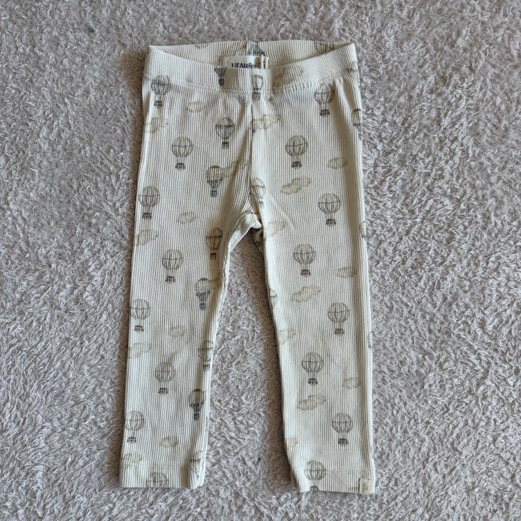 Pre Loved Leggings von Lil` Atelier I Ballon-Print I Gr. 74