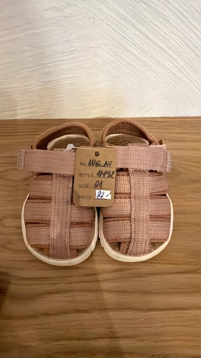 Pre Loved Trekkingsandalen von Bisgaard I Rosé I Gr. 21 - 1