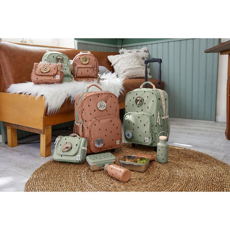 Mini Backpack Happy Prints Caramel Lässig - 8