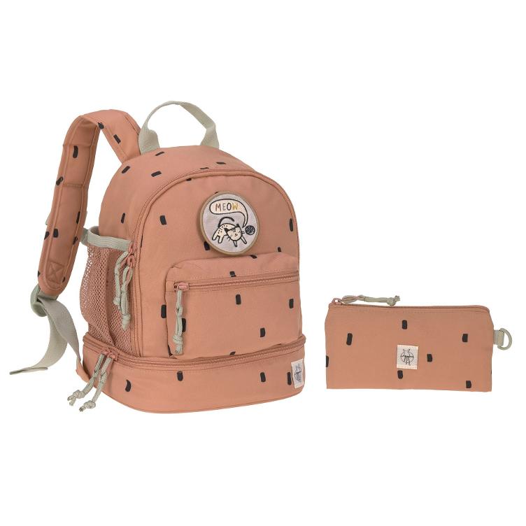 Mini Backpack Happy Prints Caramel Lässig - 4