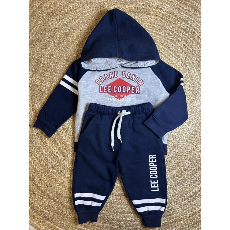 Pre-Loved Sweat-Set von Lee Cooper | Blau | Grösse: 74