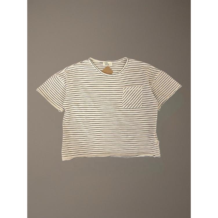 Pre-Loved My Little Cozmo T-Shirt | Weiss gestreift | Grösse: 3Y (98)