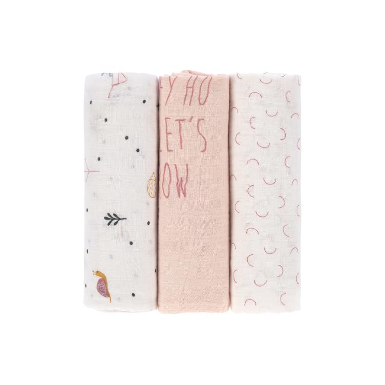 Heavenly Soft Muslin Cloth 3 Pack Lässig