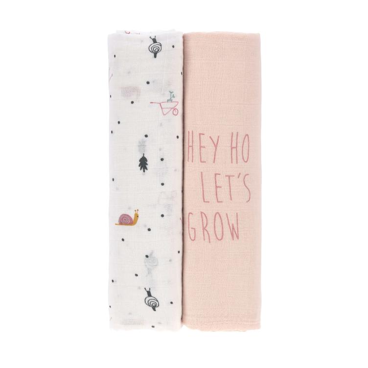 Heavenly soft Swaddle 2 Pack Garden Girls Lässig