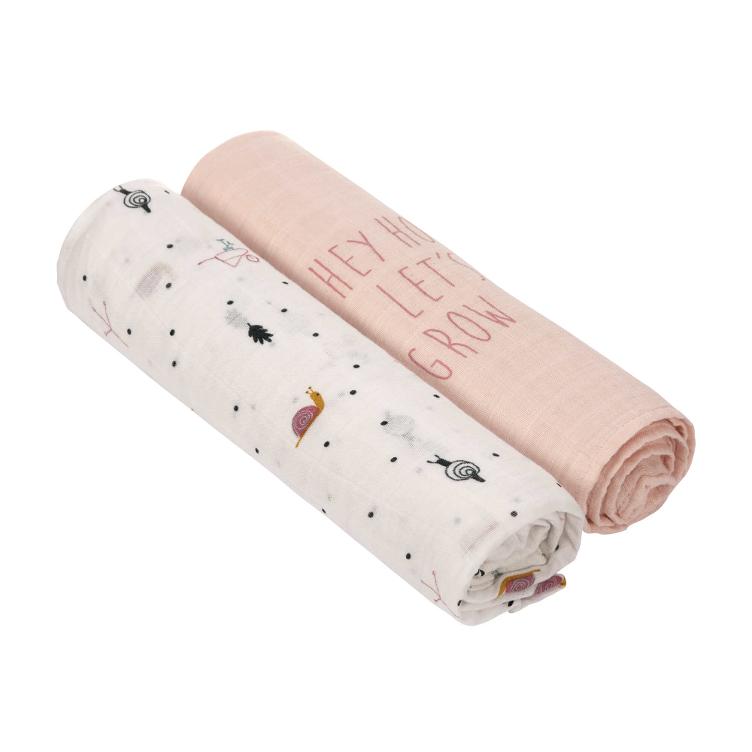 Heavenly soft Swaddle 2 Pack Garden Girls Lässig - 3