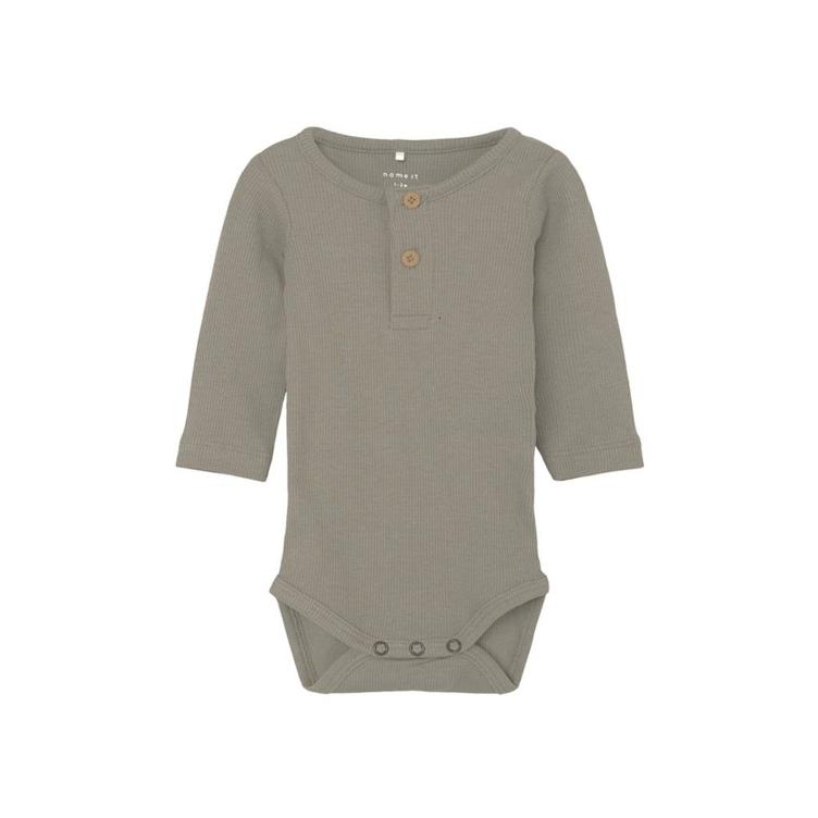 NAME IT Baby Langarm Body – Pure Cashmere