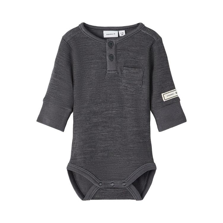 Weicher Baby Body aus Merinowolle&viscose Mix - Name it