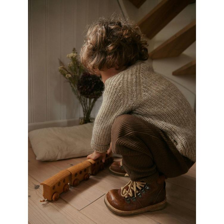 Pullover aus 63 % Baumwolle - Bio, 28 % Wolle, 9 % Alpaka - Lil`Atelier - 2