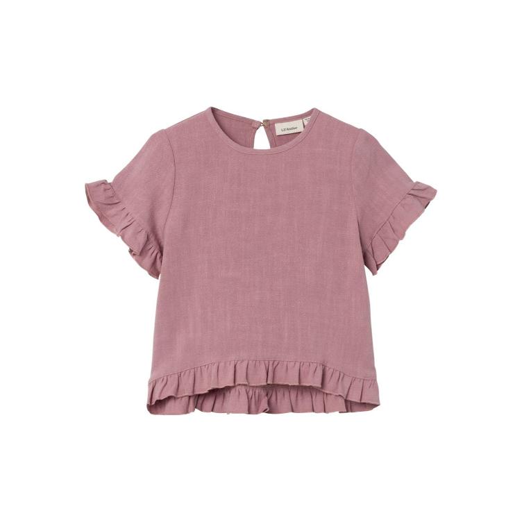 85% Viskose 15% Leinen T-Shirt - Lil` Atelier