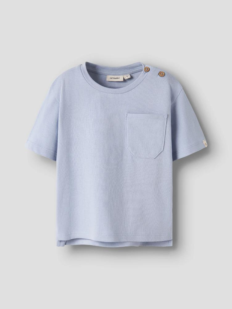 Jungen T-Shirt aus recycelter Baumwolle – Regular Fit Lil’ Atelier - 3