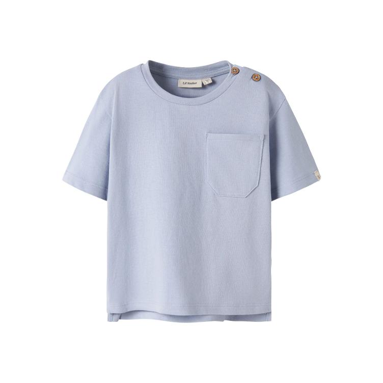 Jungen T-Shirt aus recycelter Baumwolle – Regular Fit Lil’ Atelier