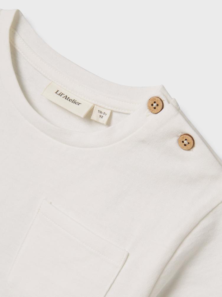 Jungen T-Shirt aus recycelter Baumwolle – Regular Fit Lil’ Atelier - 5