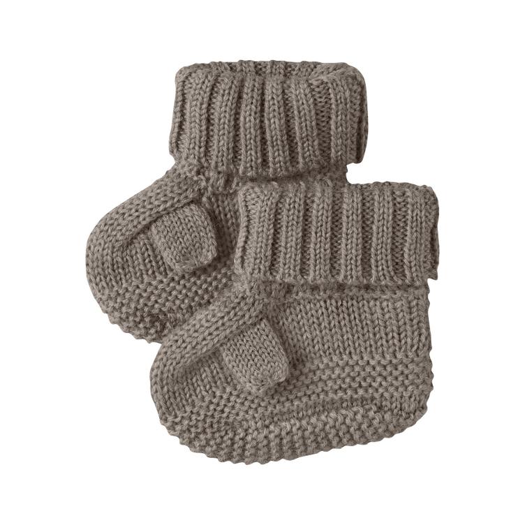 NAME IT Baby Baby Booties aus 100 % Merinowolle – Satellite