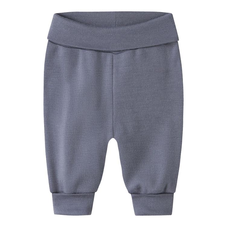 NAME IT Baby Hose aus 100 % Merinowolle – Folkstone Gray