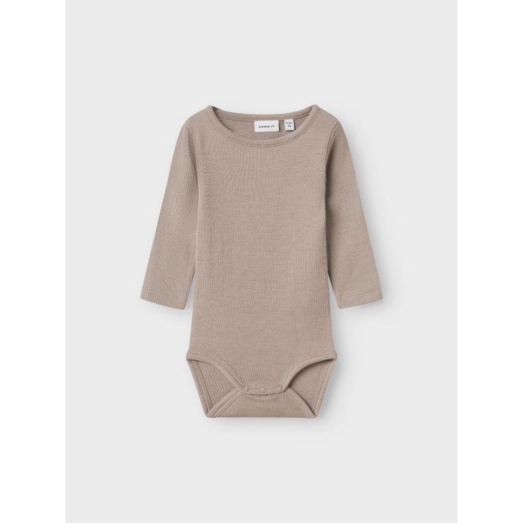 Babybody aus Merinowolle & Seide - Name It - 3