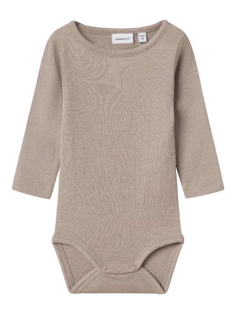 Babybody aus Merinowolle & Seide - Name It - 1
