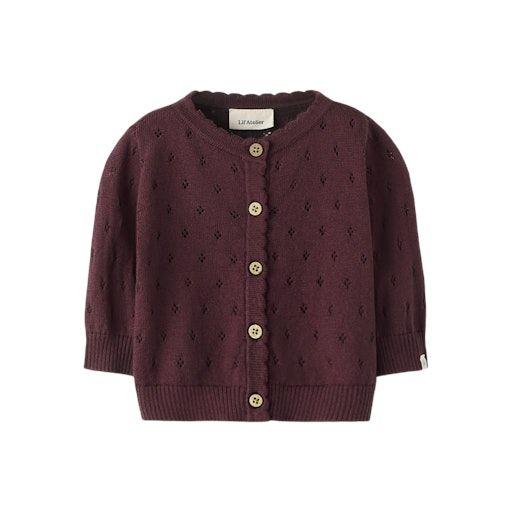 Lil’ Atelier – Strickjacke aus Bio-Baumwolle und Wolle