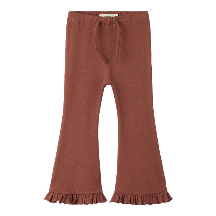 Lil’ Atelier Bootcut Hose – Mahogany