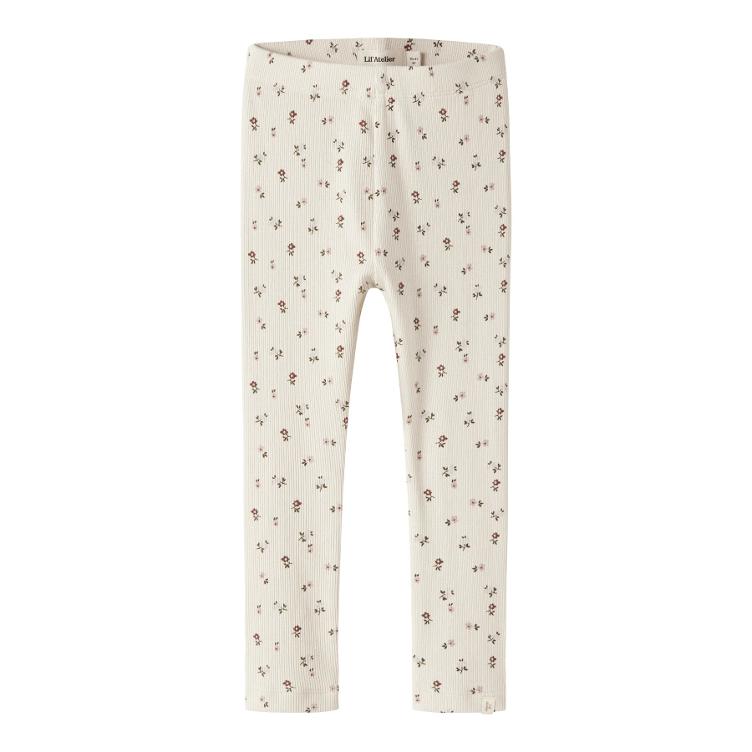 Lil’ Atelier Leggings – Turtledove Floral