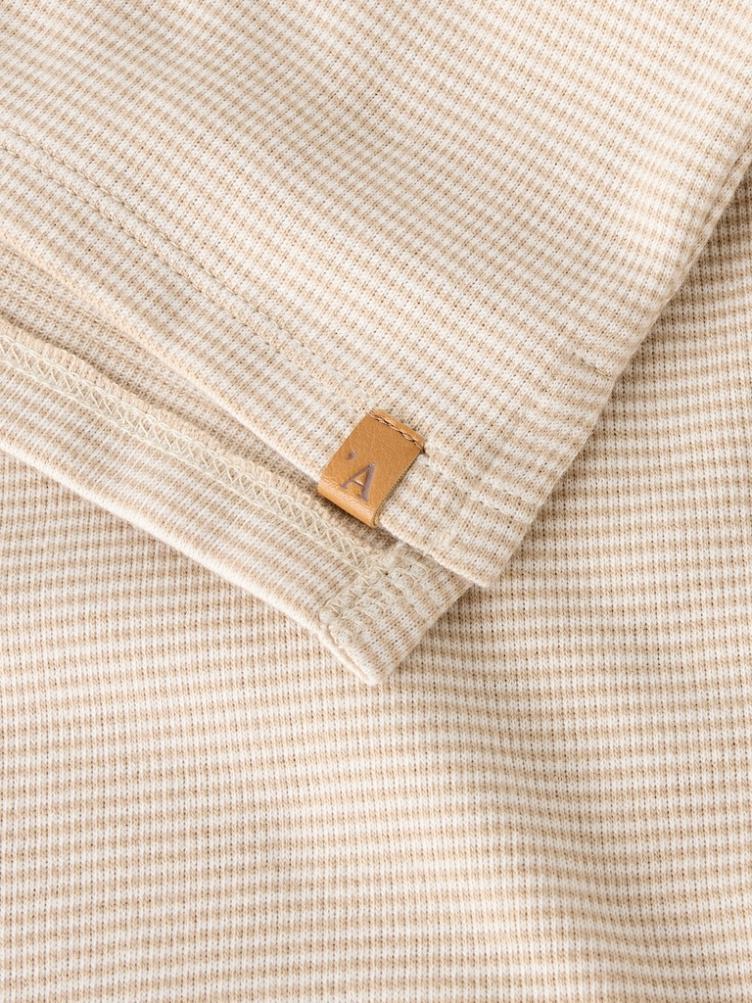 Lil’ Atelier Kinder T-Shirt Feng – Oxford Tan - 1