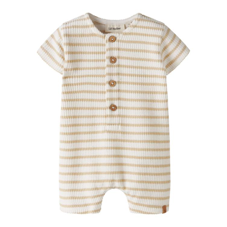 Lil’ Atelier Baby Jumpsuit Tadeo – Coconut Milk Mojave Desert